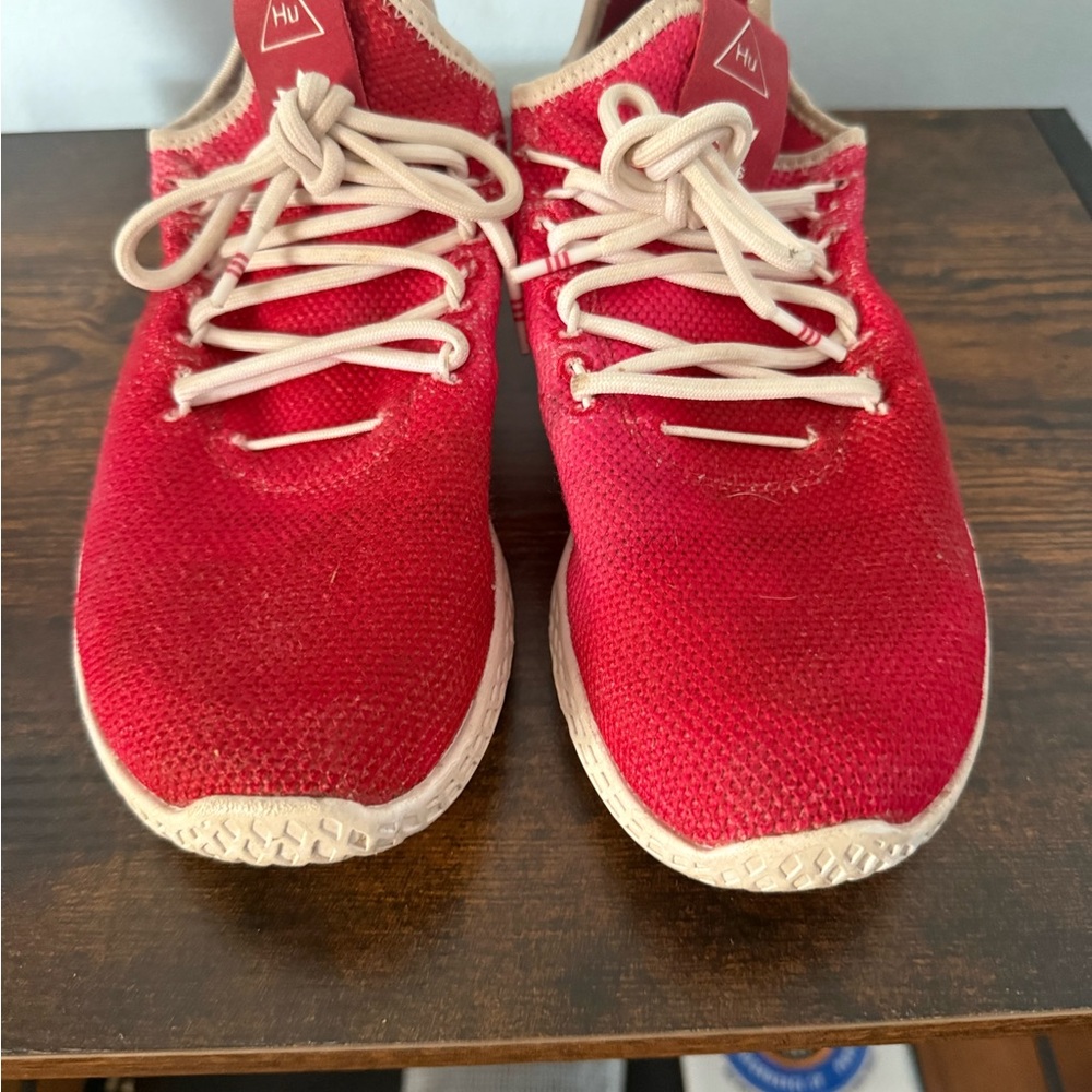 adidas Red Sneakers Lightweight Knit Design
